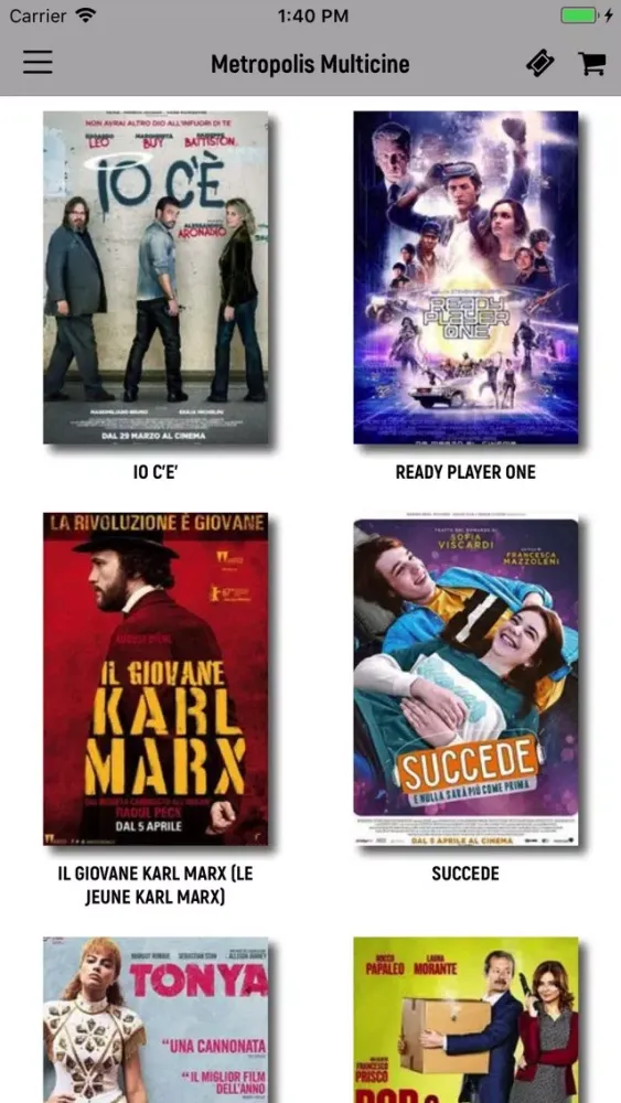 Cinema Metropolis Multicine سکرین شاٹس