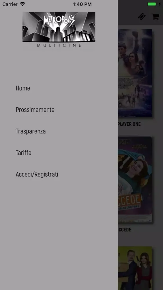 Cinema Metropolis Multicine سکرین شاٹس