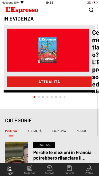 L'Espresso Screenshots