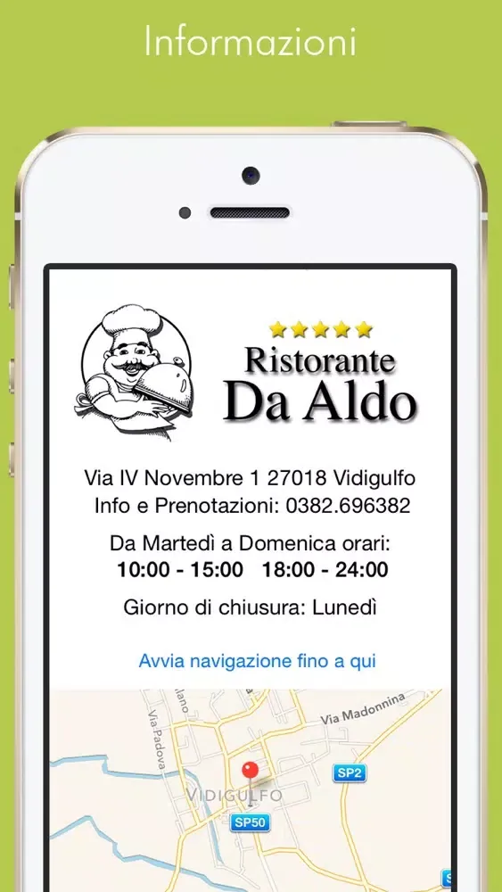 Zrzuty ekranu Da Aldo