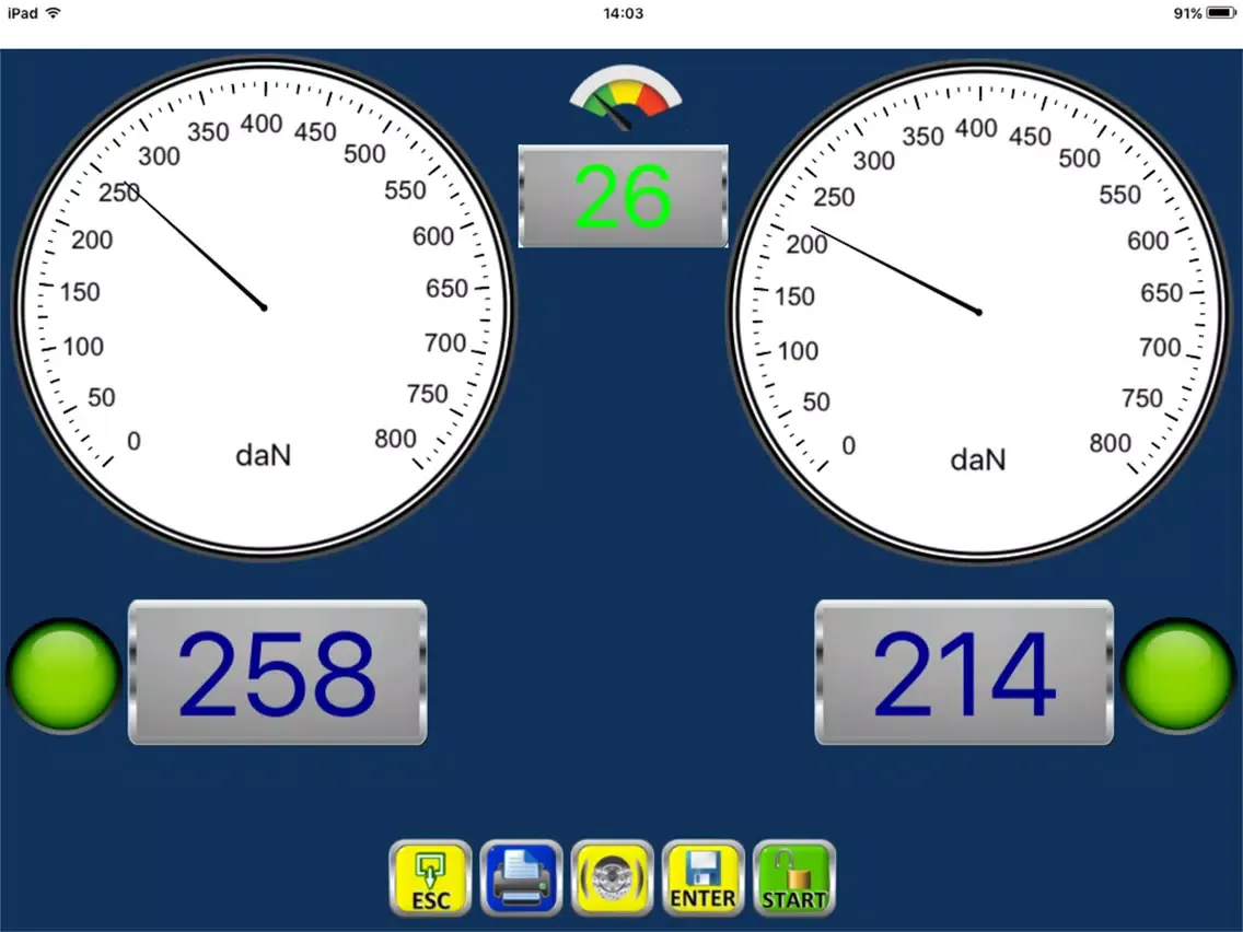 My TEST LANE Display iPad  Ekran Görüntüleri