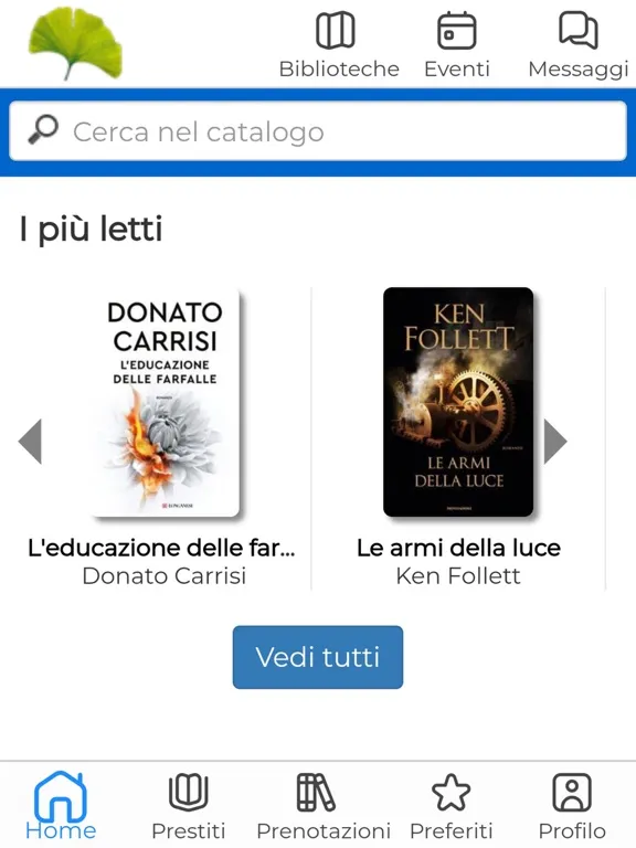 Biblio SBP iPad  Screenshots