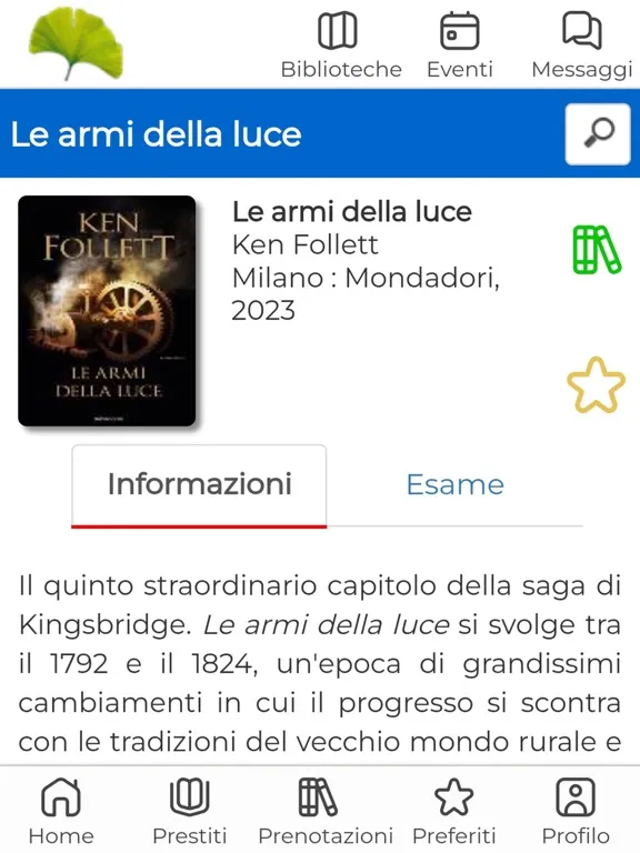 Biblio SBP iPad  Screenshots