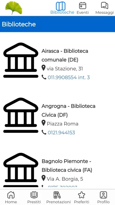 Biblio SBP Screenshots