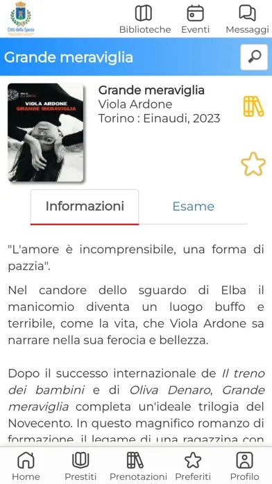 Biblio Spezia应用截图