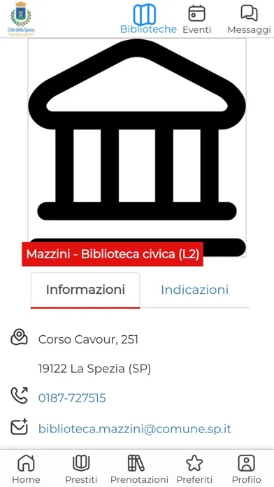 Biblio Spezia应用截图