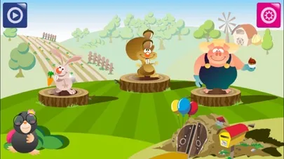 Tangkapan skrin Party with Molly the Mole 2