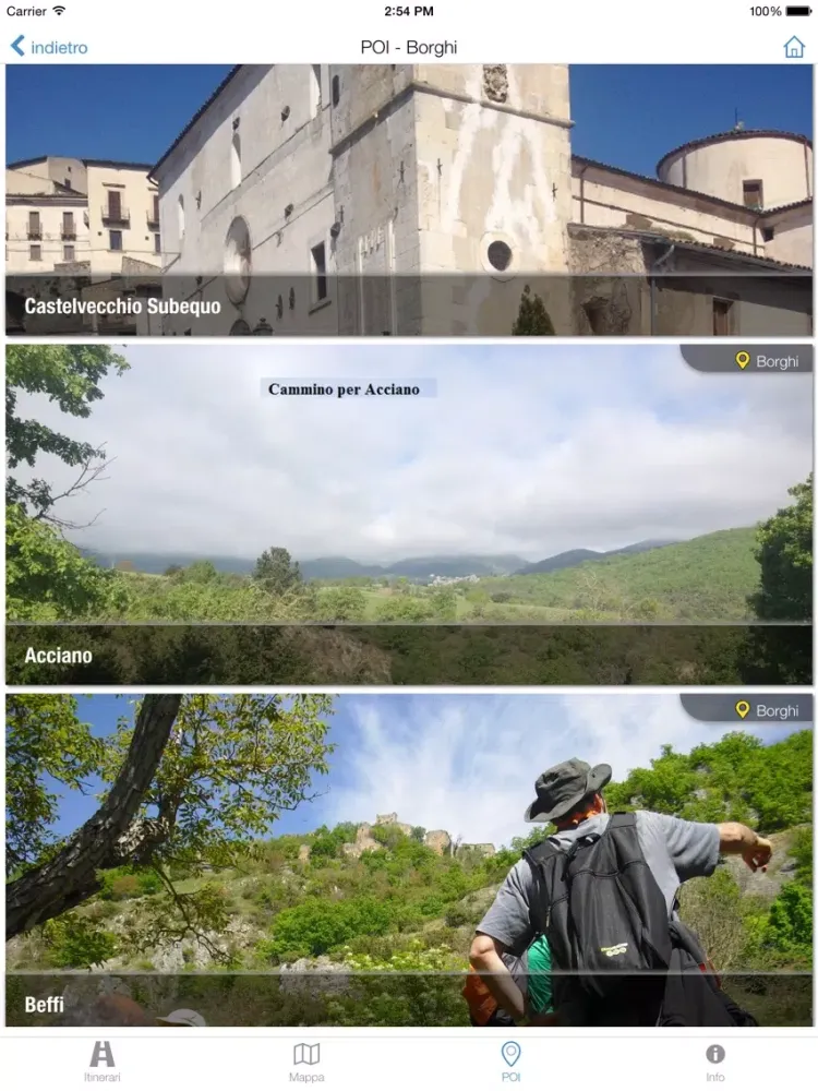 صور Itinerari d'Abruzzo iPad 