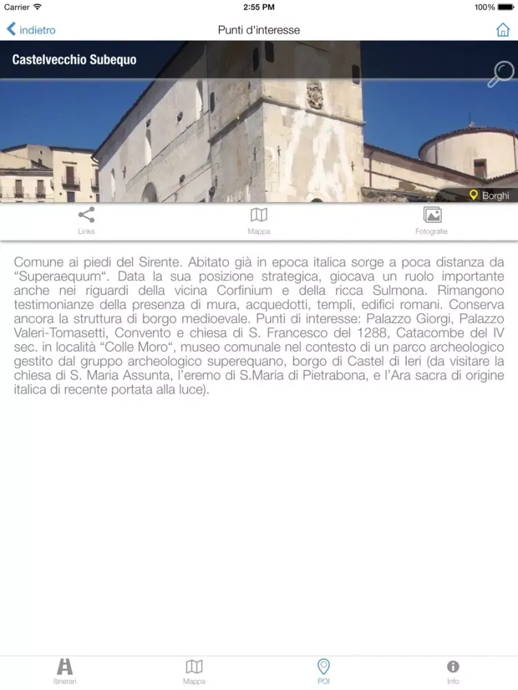 صور Itinerari d'Abruzzo iPad 