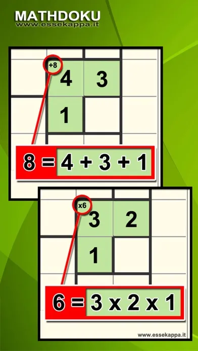 Capturas de tela do Mathdoku + Calcudoku