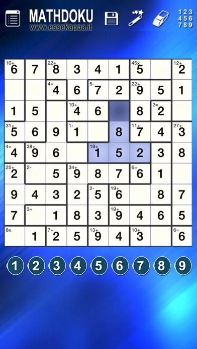 Capturas de tela do Mathdoku + Calcudoku