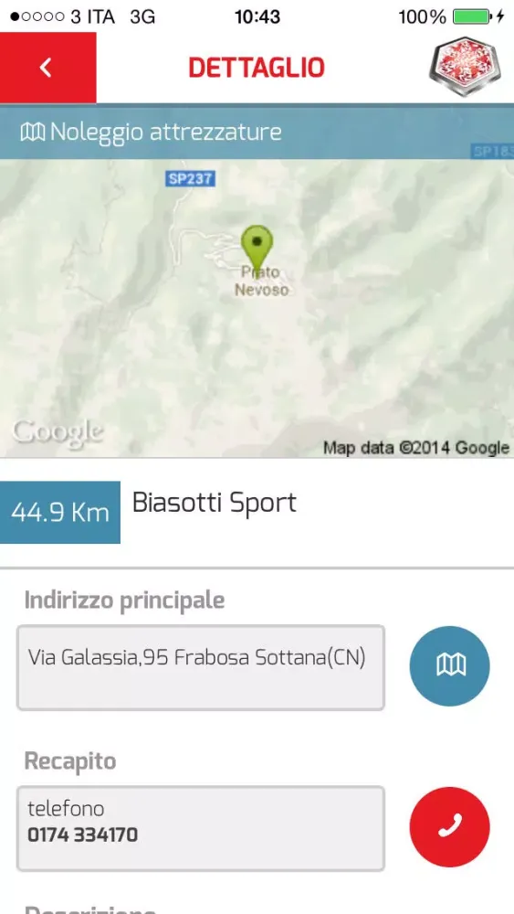 Prato Nevoso Ski स्क्रीनशॉट
