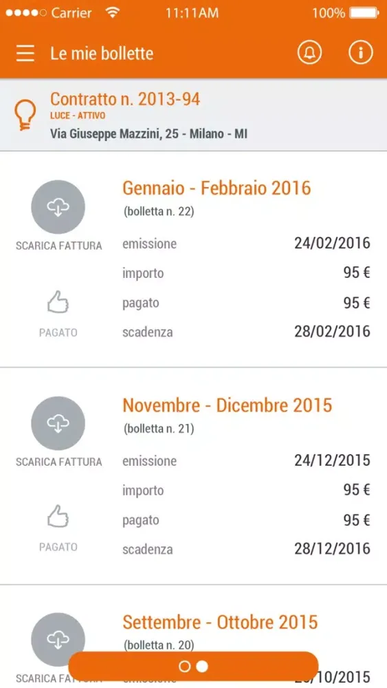 EtraEnergia App gas e luce स्क्रीनशॉट