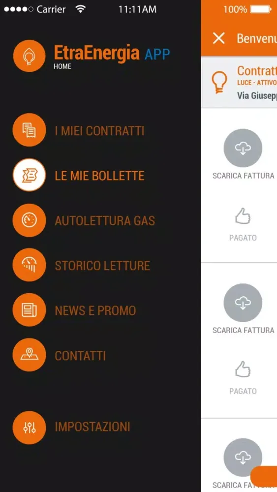 EtraEnergia App gas e luce स्क्रीनशॉट
