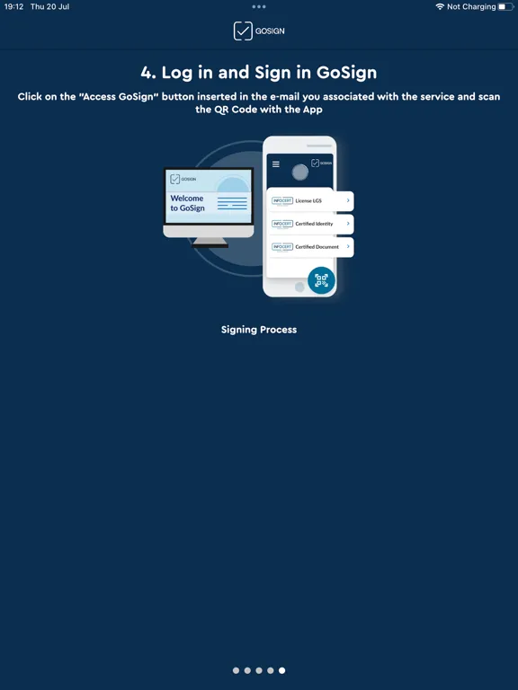Скриншоты MyLGS iPad 