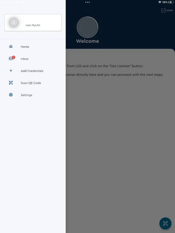 Скриншоты MyLGS iPad 