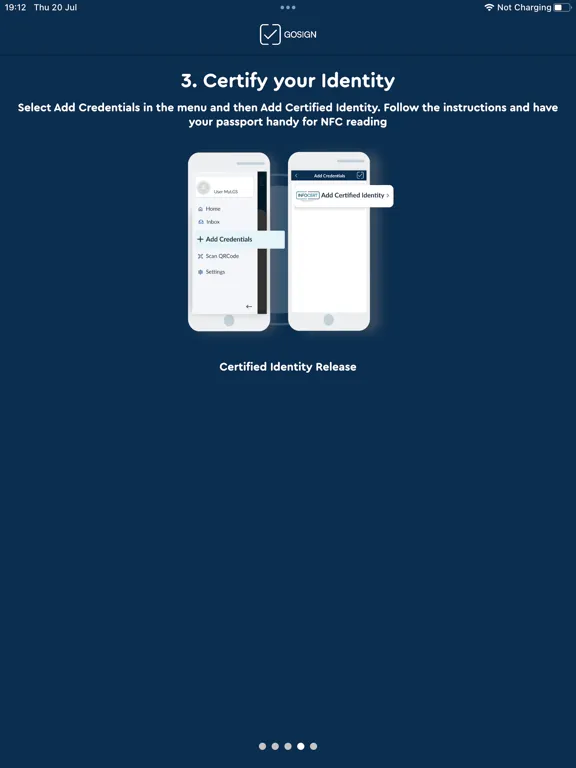 Скриншоты MyLGS iPad 