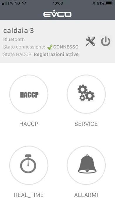 EVCO EVconnect Ekran Görüntüleri