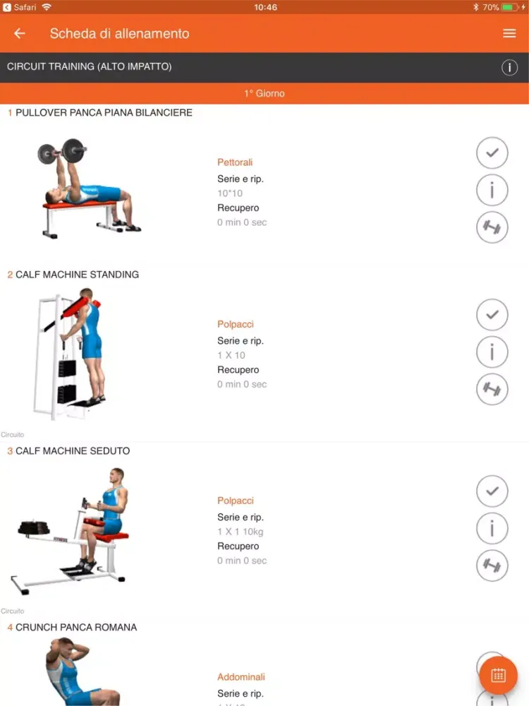 Ảnh chụp màn hình của WELL FIT COPPARO iPad 