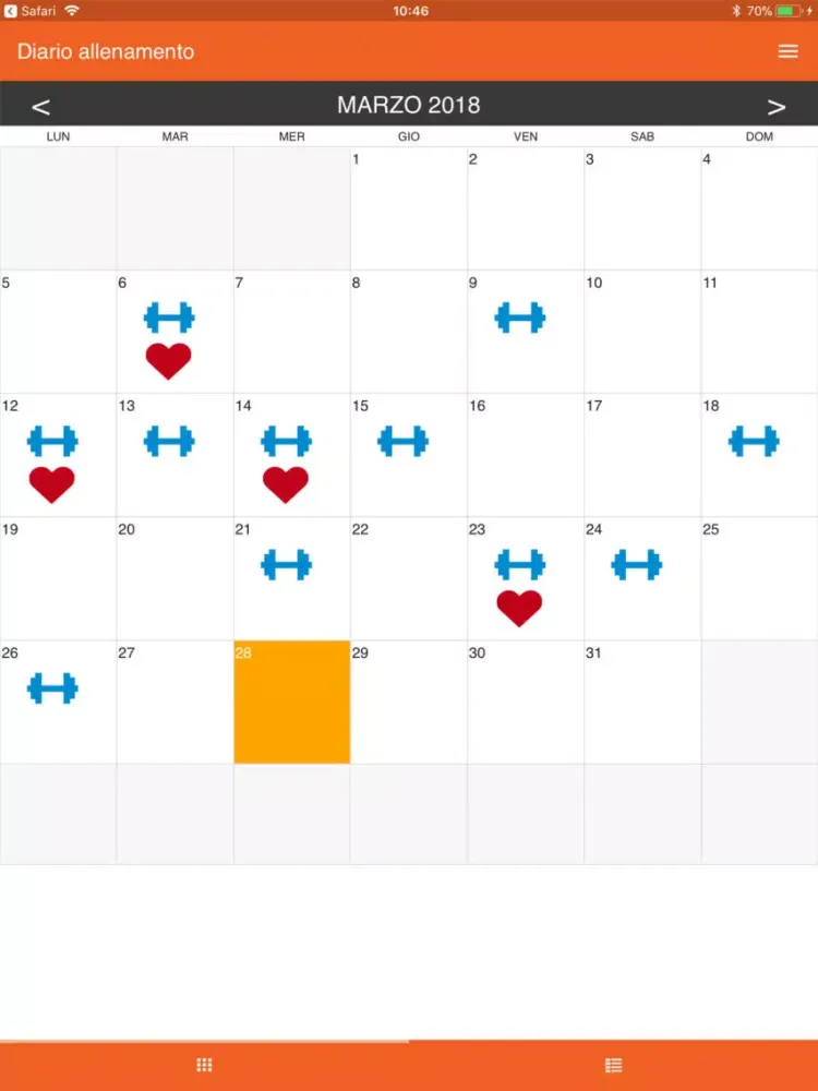Ảnh chụp màn hình của WELL FIT COPPARO iPad 