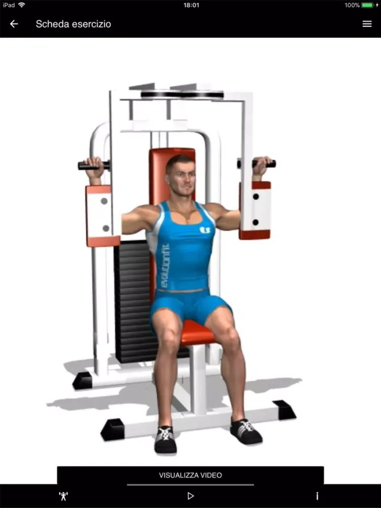 ภาพหน้าจอของ Luca Veronese Trainer iPad 
