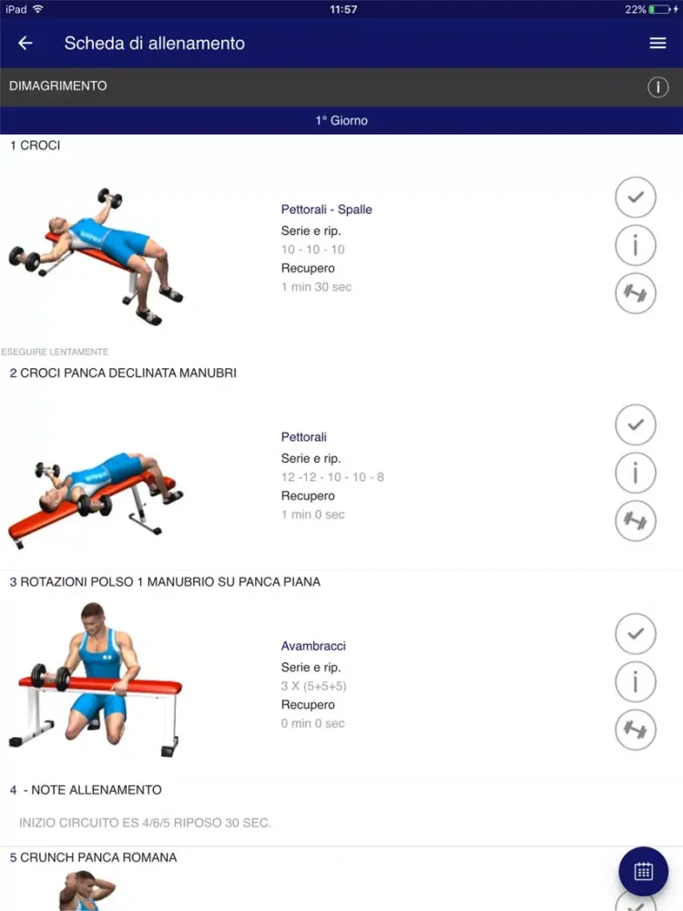 Zrzuty ekranu Fit Lovers iPad 