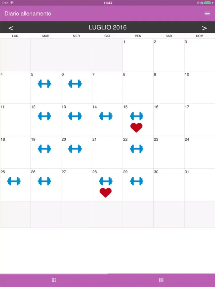 Zrzuty ekranu Arasay Personal Trainer iPad 