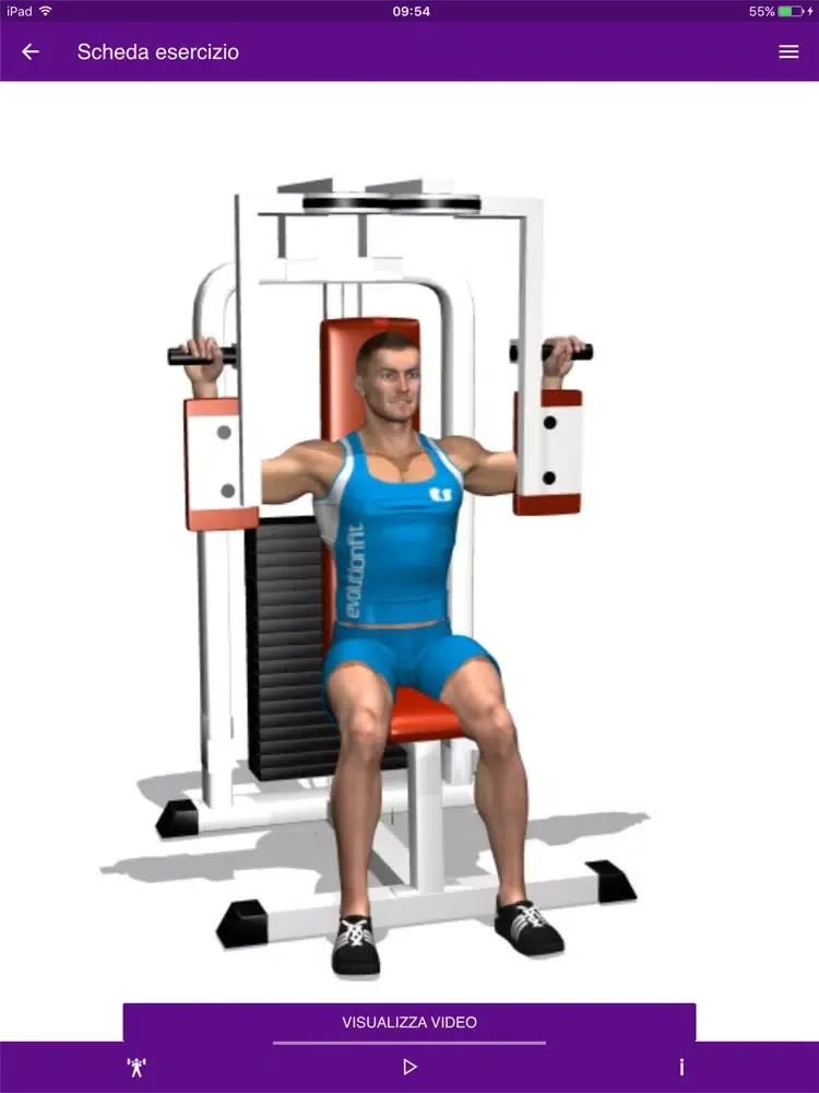 DHEA Fitness iPad  Screenshots