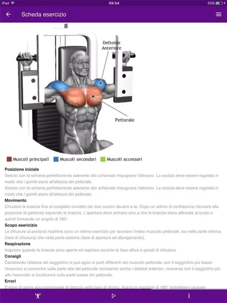 DHEA Fitness iPad  Screenshots