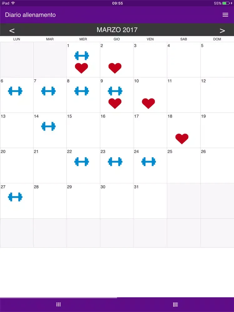 DHEA Fitness iPad  Screenshots