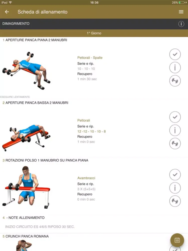 Скриншоты Mariani fit & eat iPad 
