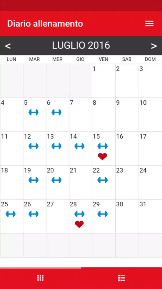 Ảnh chụp màn hình của Central Fitness Club Reload