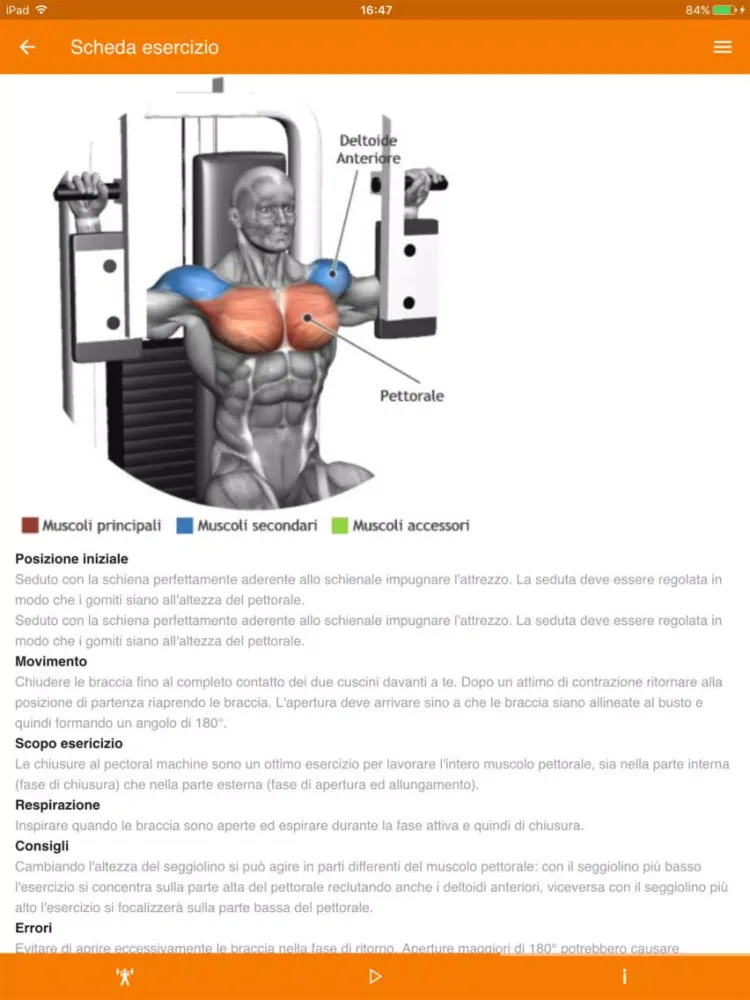 Capturas de pantalla de Infitness iPad 