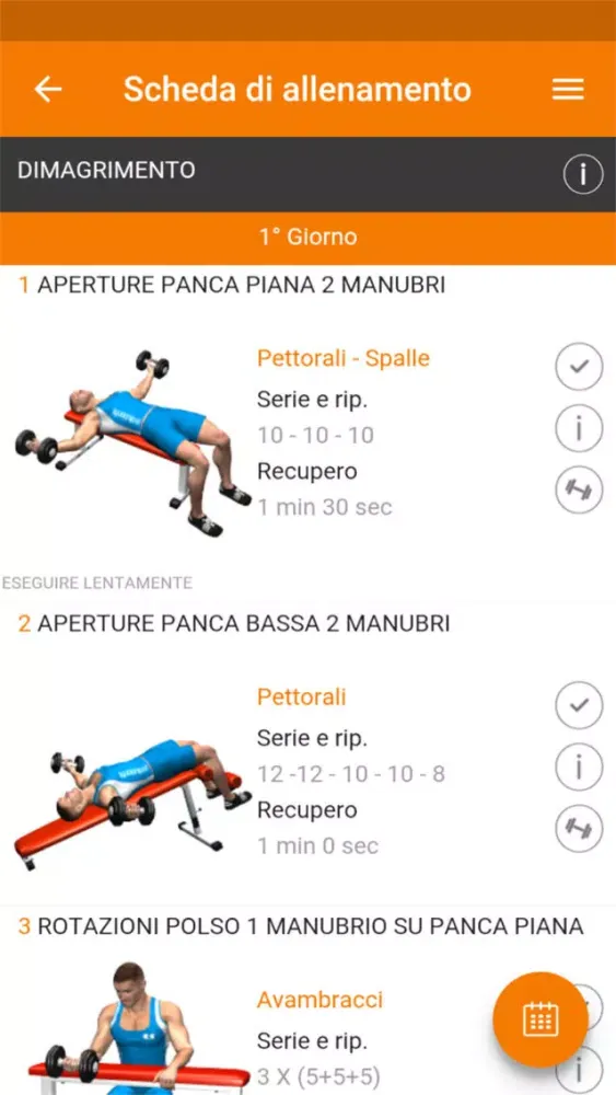 Capturas de pantalla de Infitness