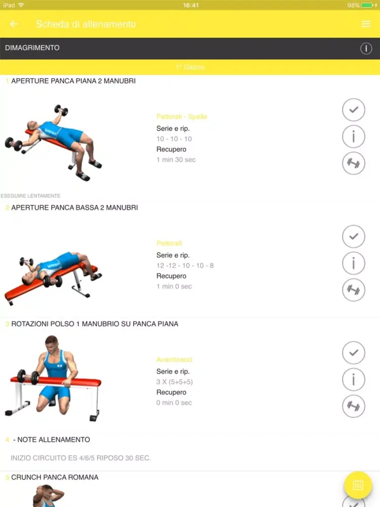 Zrzuty ekranu Laura Trainer iPad 