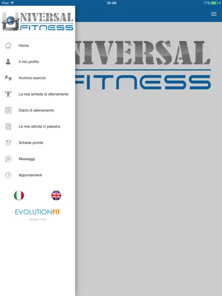 تصاویر Universal Fitness iPad 