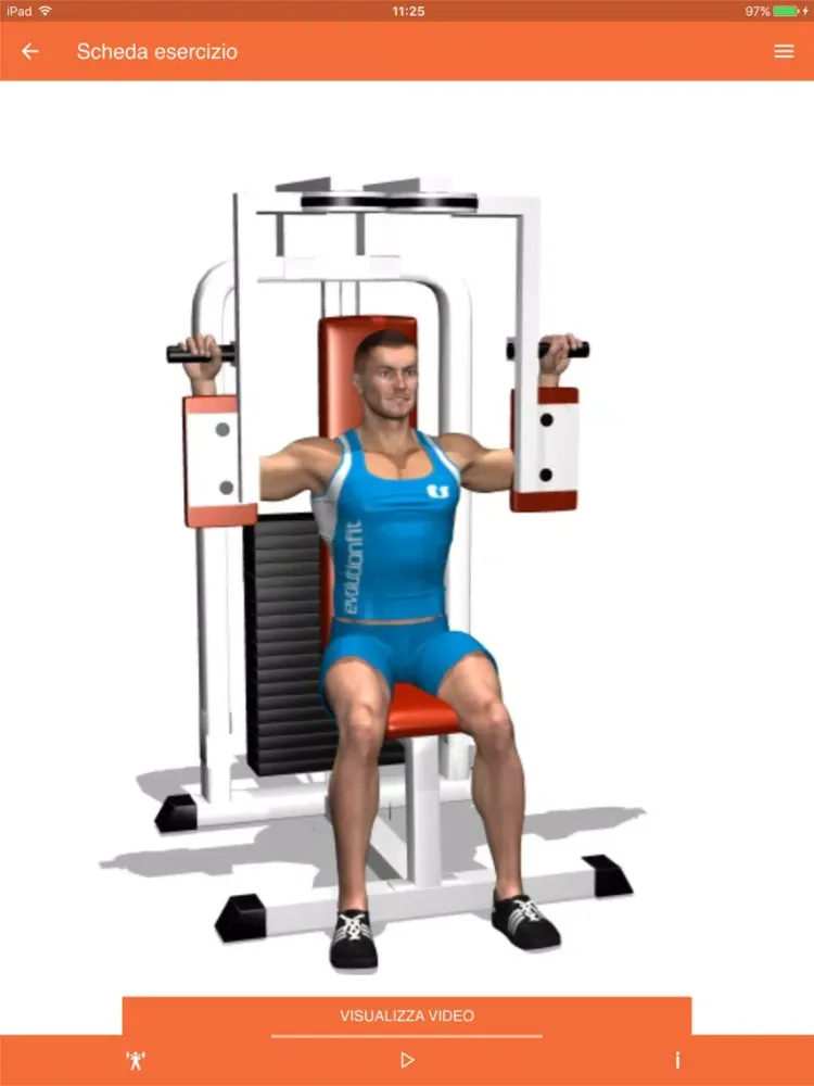 ภาพหน้าจอของ Fitness Club HF Capoterra iPad 