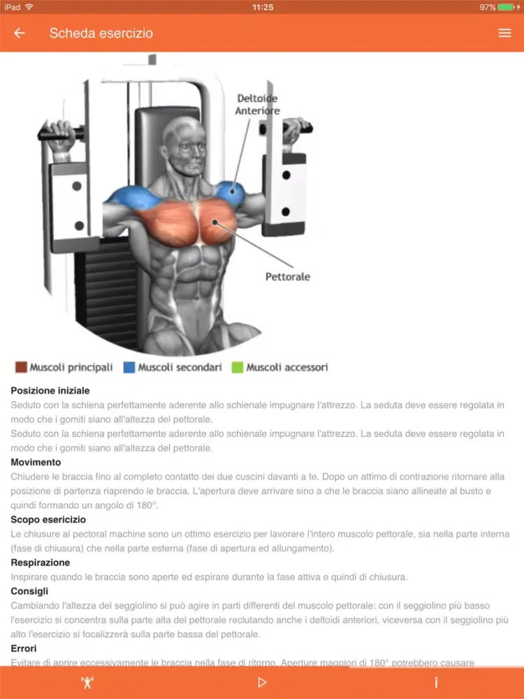 ภาพหน้าจอของ Fitness Club HF Capoterra iPad 