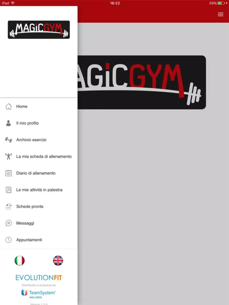 Magic Gym iPad  スクリーンショット