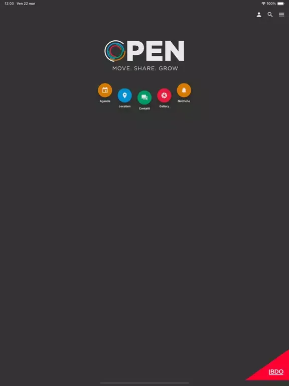 Capturas de pantalla de OPEN - Move. Share. Grow iPad 