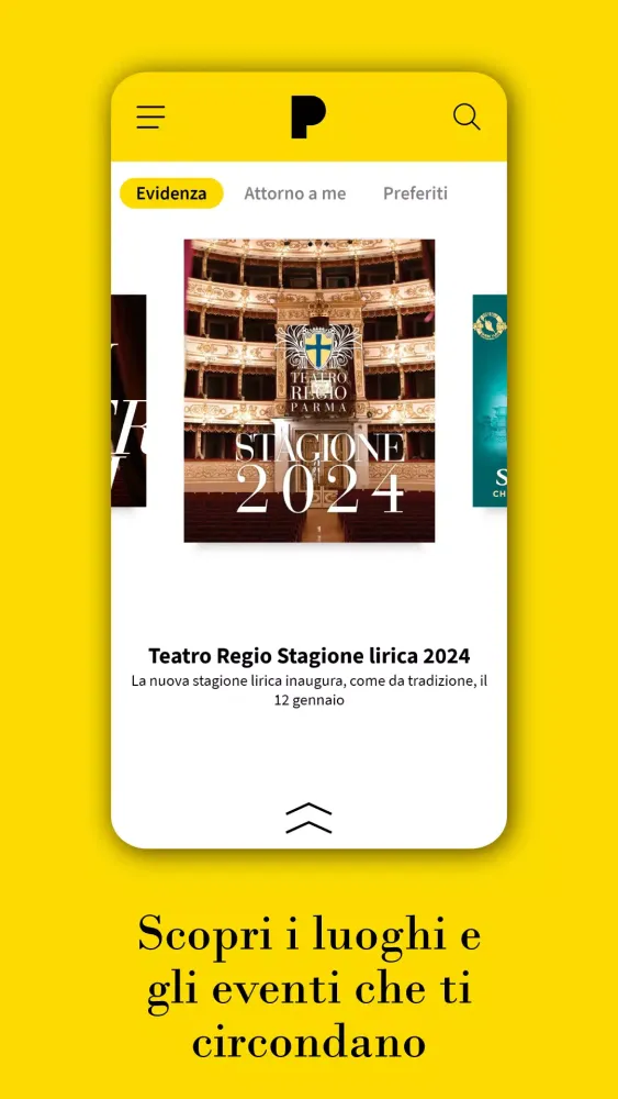 Parma Welcome Screenshots