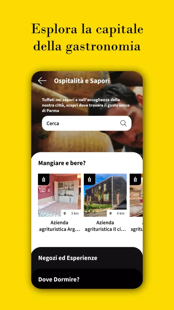 Parma Welcome Screenshots