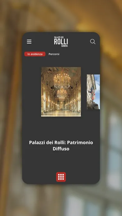 Capturas de tela do Palazzi dei Rolli Genova