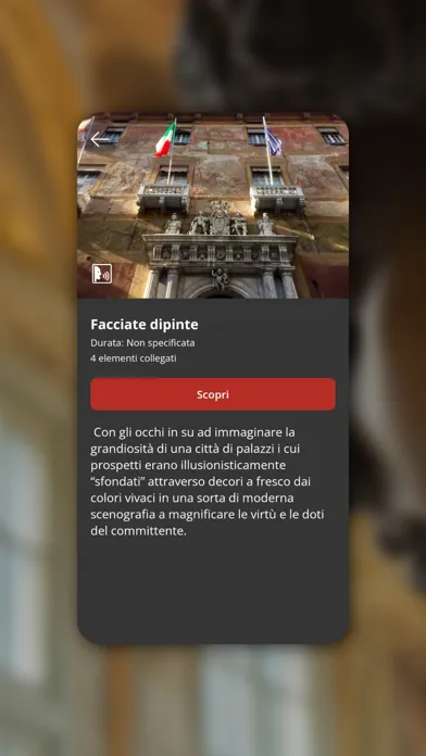 Capturas de tela do Palazzi dei Rolli Genova