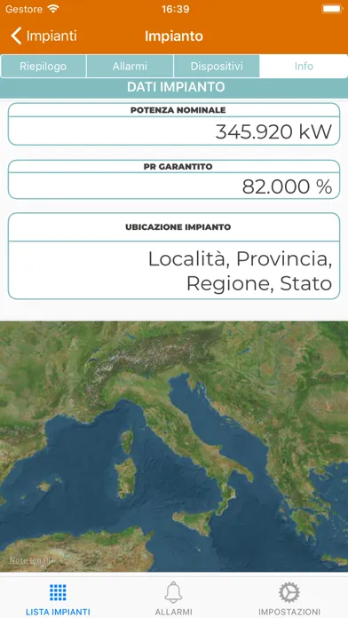 Screenshot di SunCloud