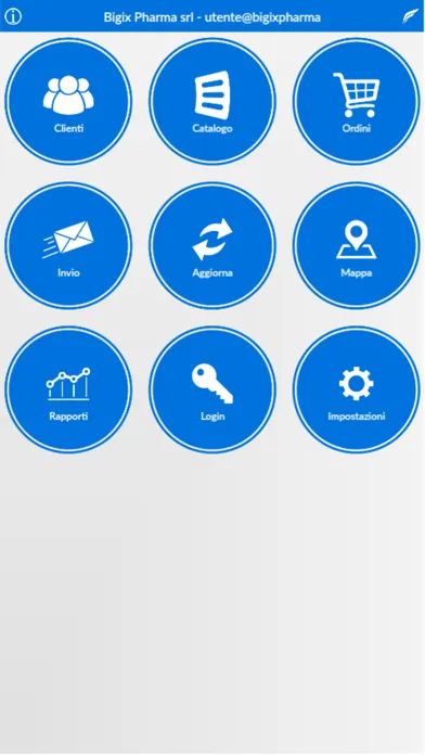 Capturas de pantalla de Biosynex catalogo e ordini