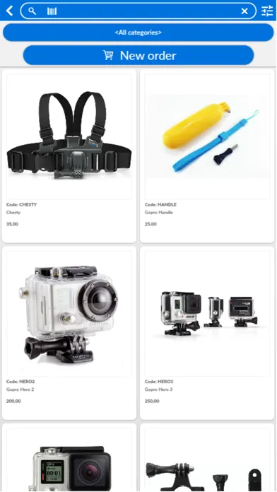 Capturas de pantalla de Falco Sales Catalog lite