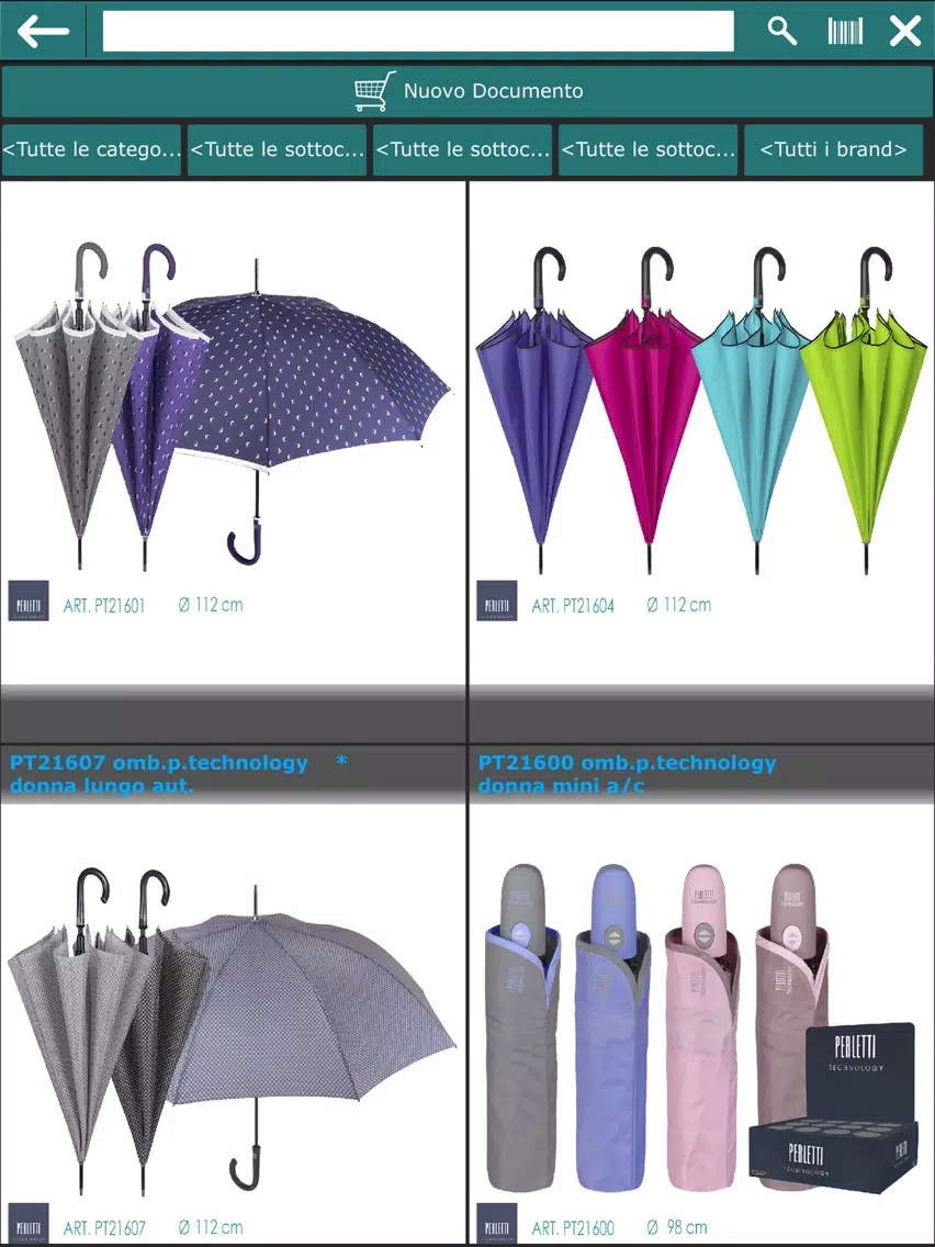ภาพหน้าจอของ FGA Diffusione Ombrelli iPad 