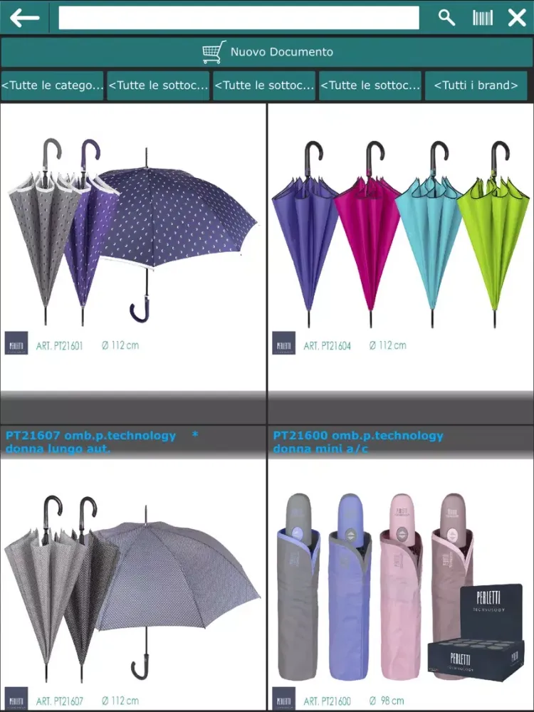 Screenshot di FGA Diffusione Ombrelli iPad 