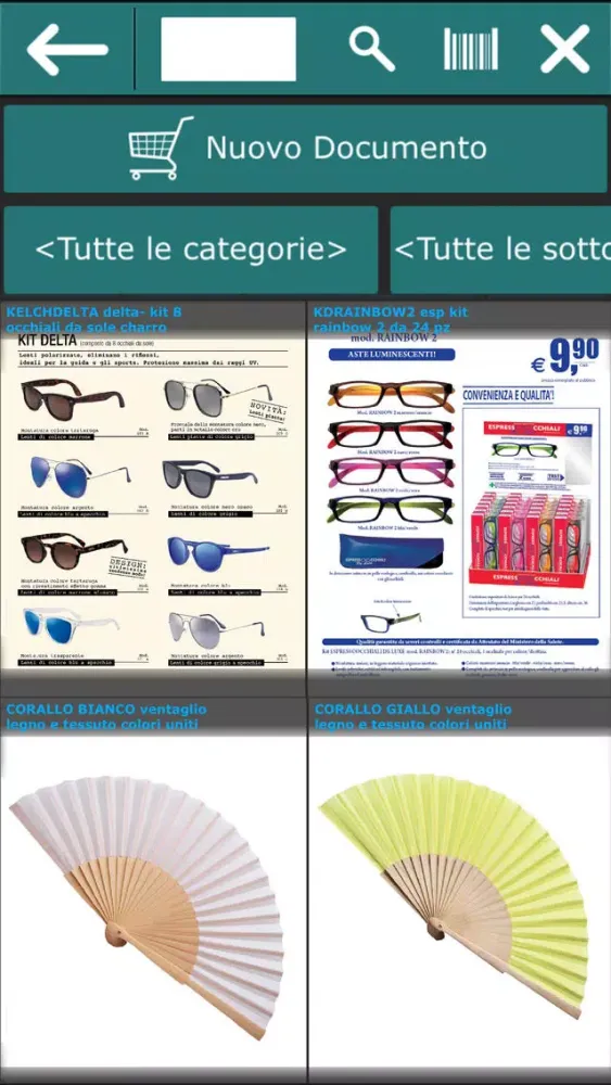 Screenshot di FGA Diffusione Ombrelli